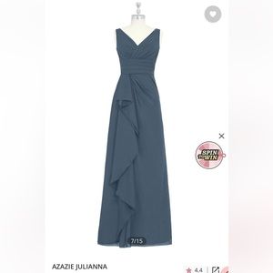Azazie Julianna Dress in Neptune